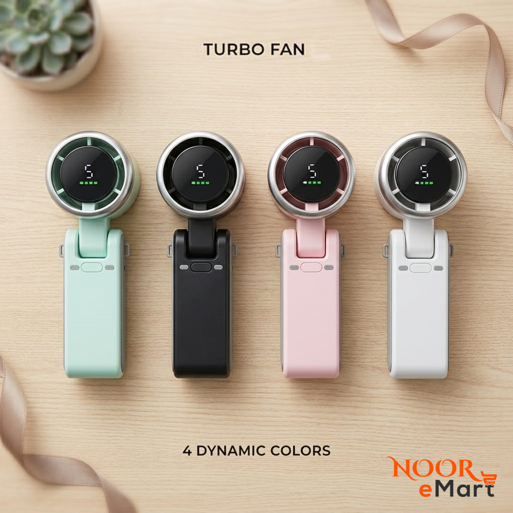 (3600mAh battery, 13000RPM) High-Speed Handheld Turbo Fan